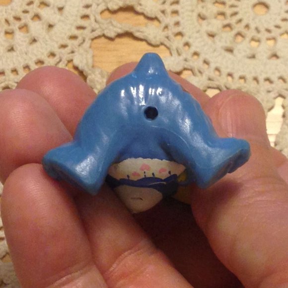 Vintage Care Bears Grumpy Bear with umbrella, pvc miniature - Picture 5 of 6